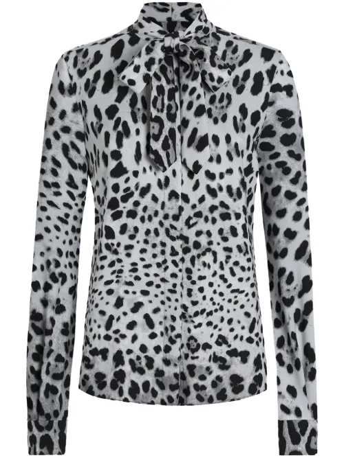 Blouse à imprimé animalier - Dolce & Gabbana - Modalova