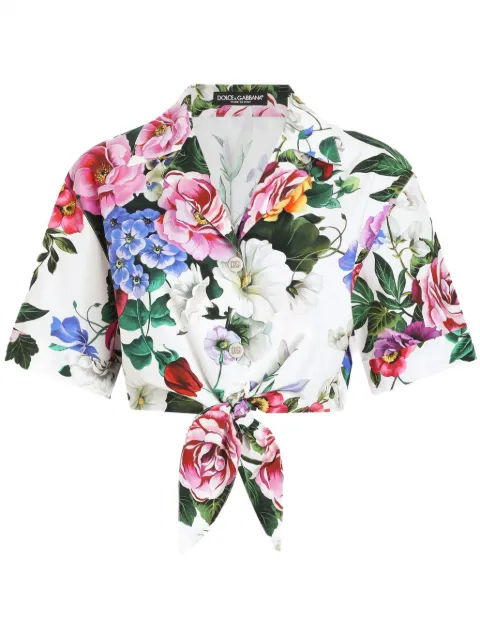 Dolce & Gabbana floral-print shirt