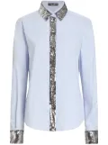 Dolce & Gabbana sequin-embellished shirt - Blue