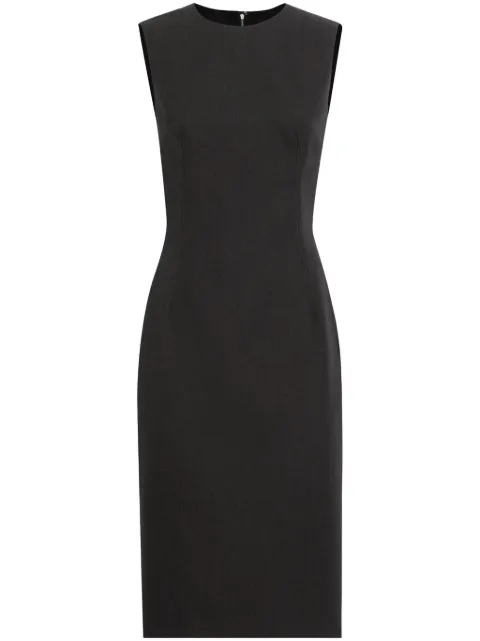 Dolce & Gabbana vestido midi con efecto melange