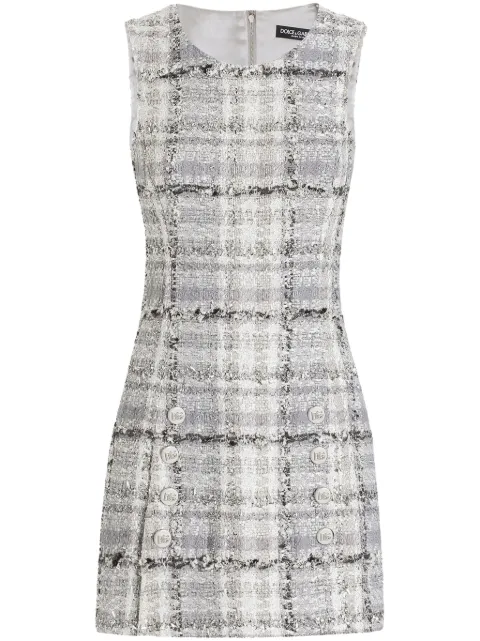 Dolce & Gabbana vestido corto de tweed