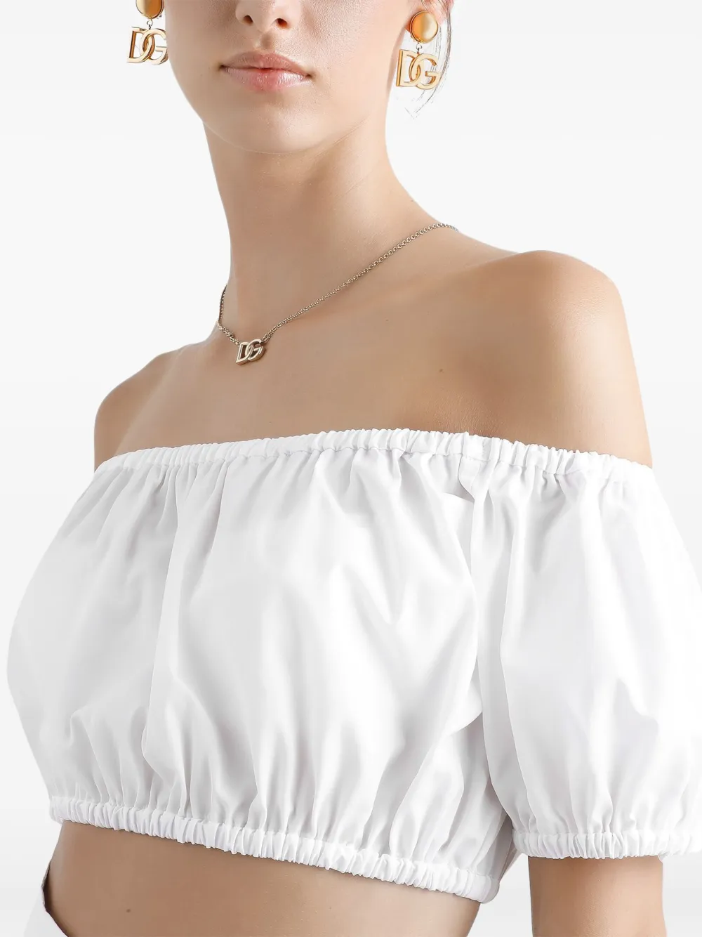 Dolce & Gabbana Cropped top Wit