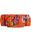 Dolce & Gabbana floral-print top - Red