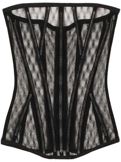 Dolce & Gabbana corset en tulle
