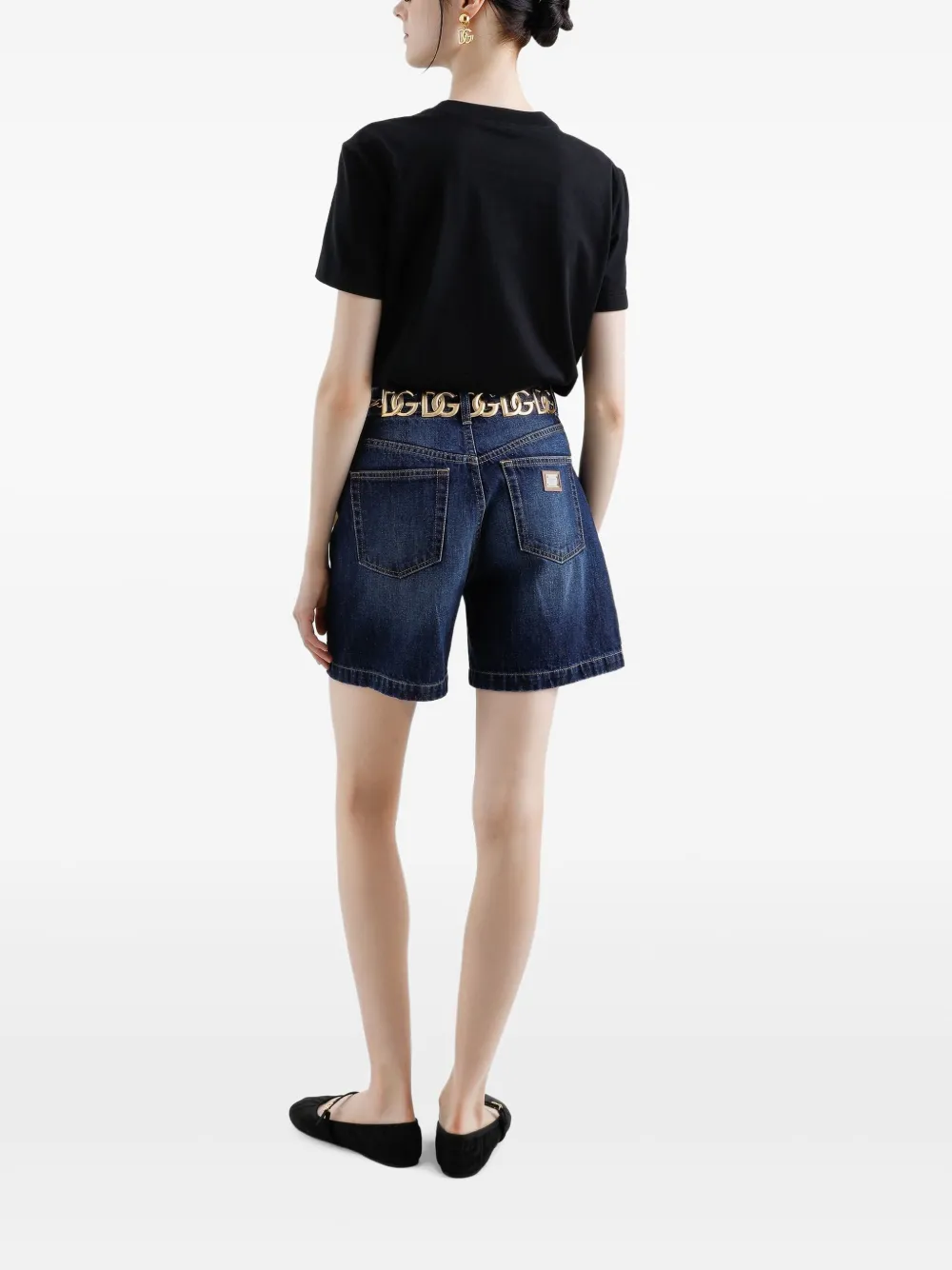 Dolce & Gabbana T-shirt met logo Zwart