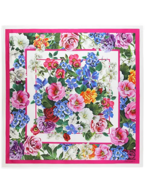 Dolce & Gabbana floral-print scarf