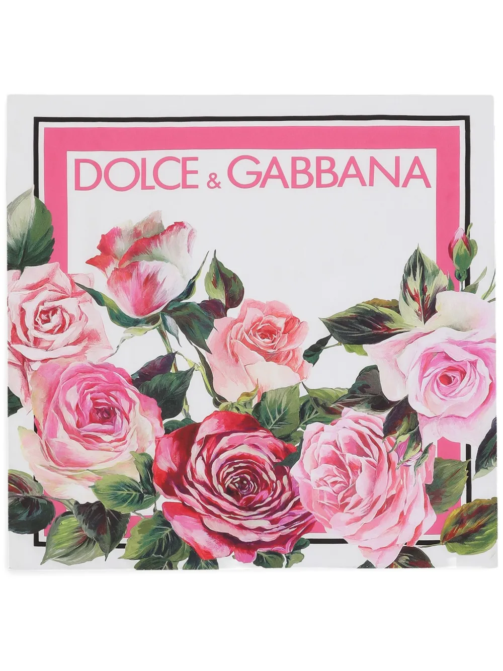 Dolce & Gabbana - logo-print scarf - women