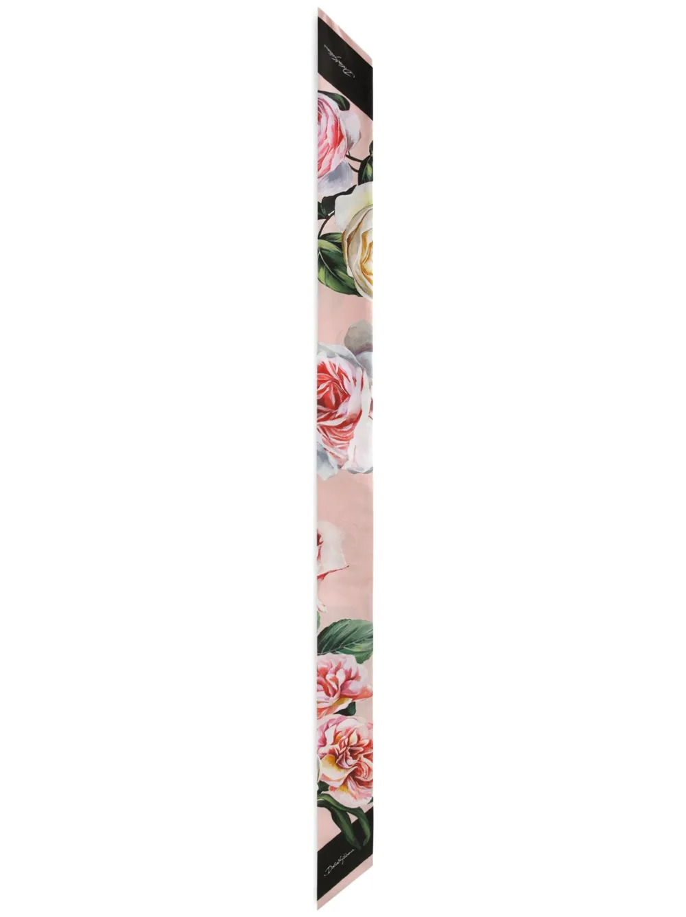 Dolce & Gabbana Hoofdsjaal met bloemenprint Roze