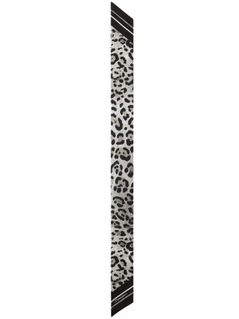 Dolce & Gabbana leopard-print scarf Women