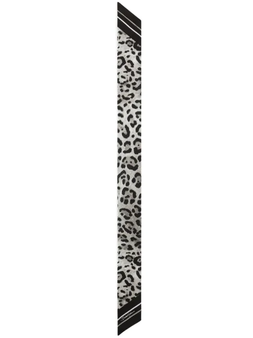 Foulard à imprimé léopard - Dolce & Gabbana - Modalova