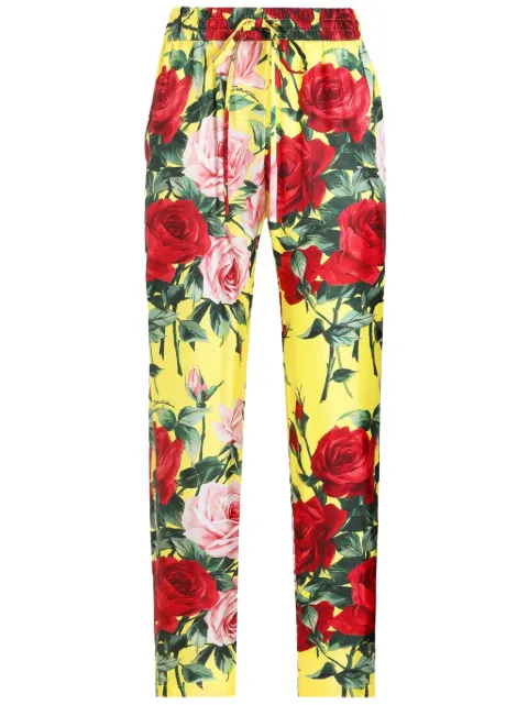 Dolce & Gabbana Calça com estampa floral