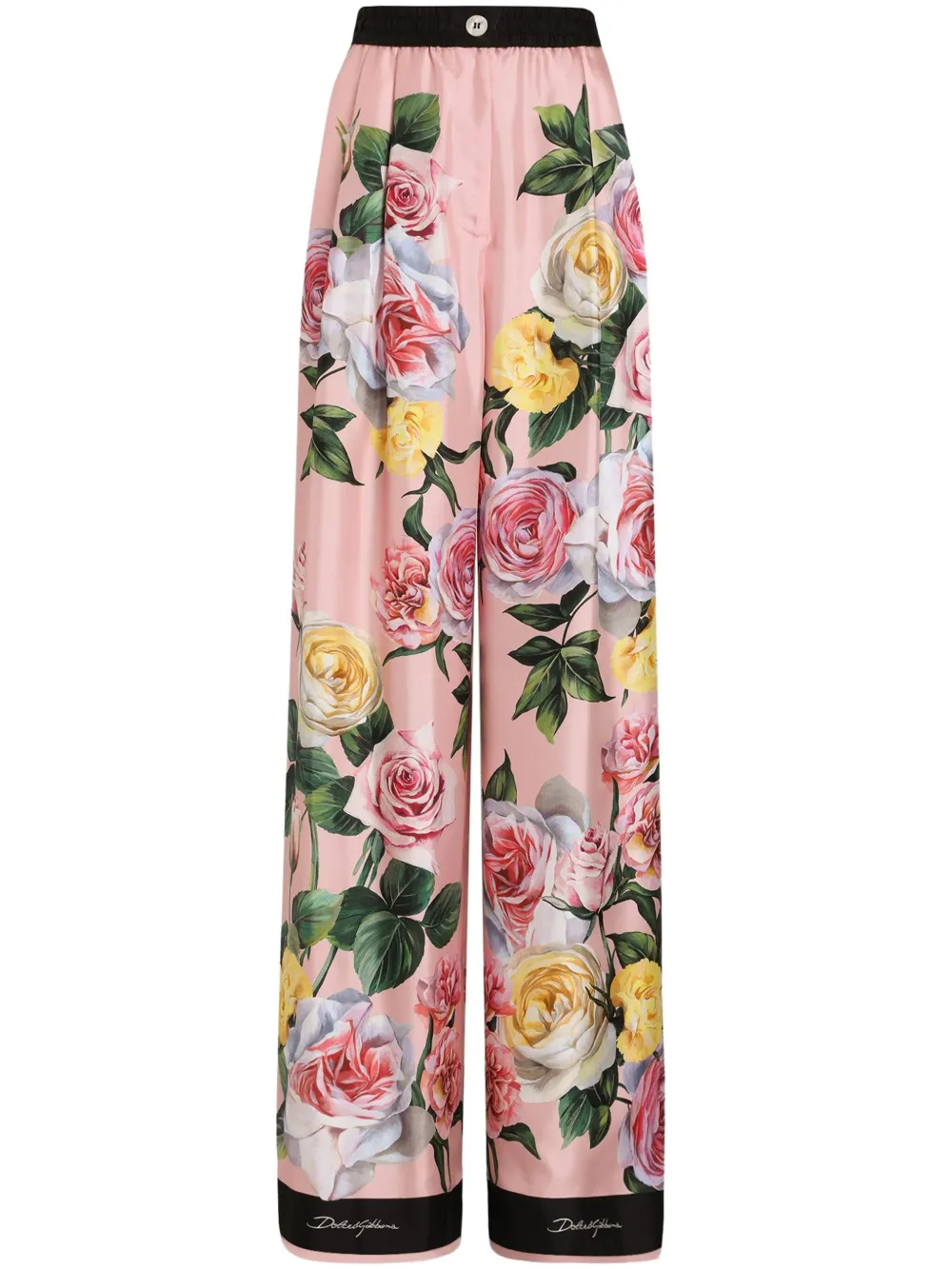 Dolce & Gabbana フローラル パンツ - ピンク Dolce & Gabbana フローラル パンツ - ピンク