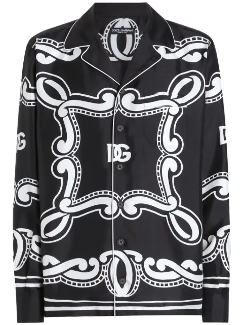 Dolce & Gabbana bandanna-print shirt  