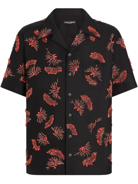Dolce & Gabbana bead-embellished shirt