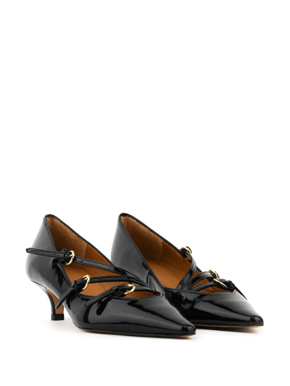 Paul Warmer x Toral Cinthia pumps - Zwart