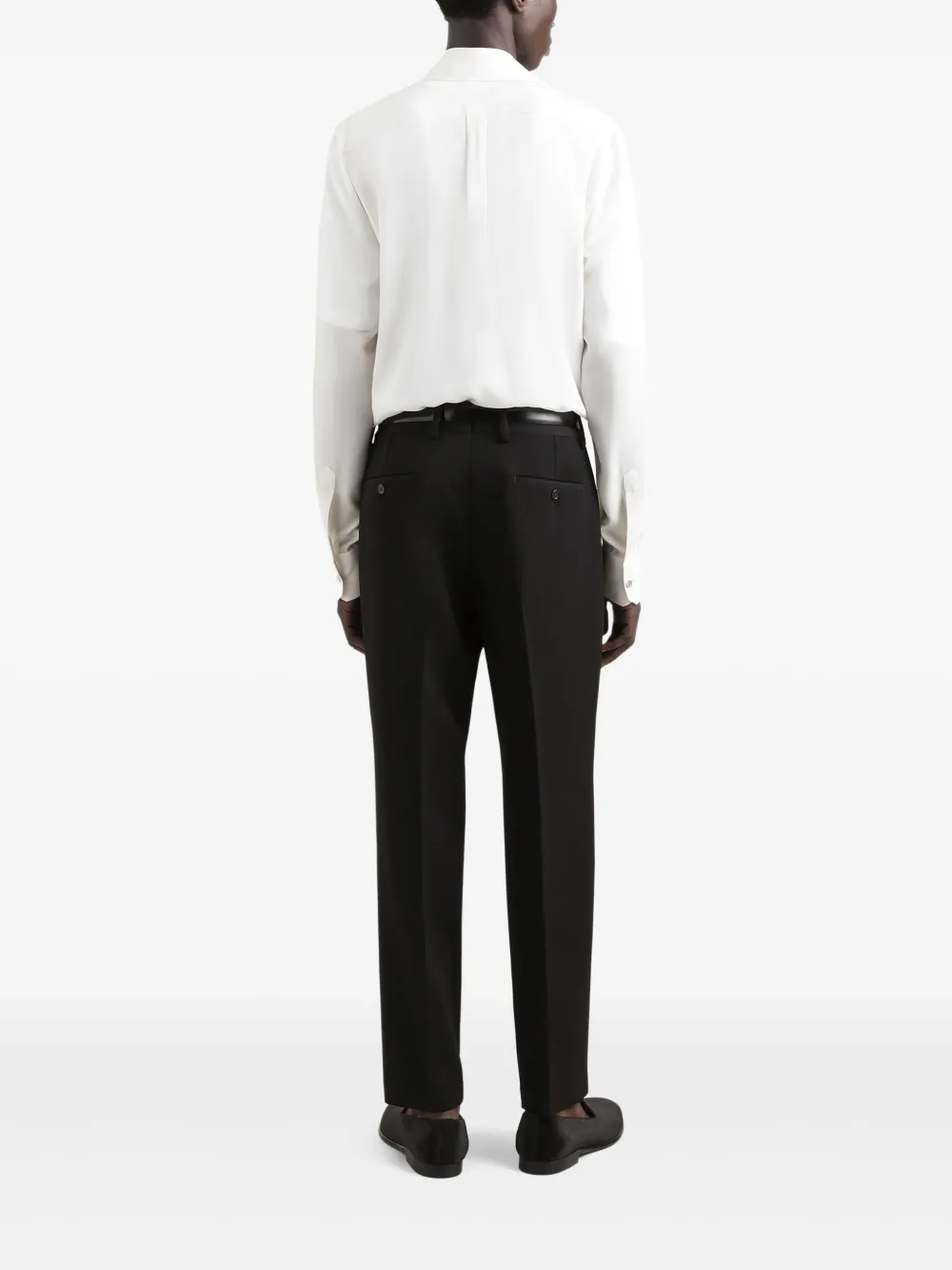 Dolce & Gabbana Zijden overhemd Wit