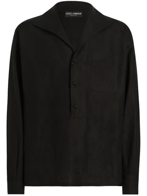 Dolce & Gabbana sailor-collar shirt