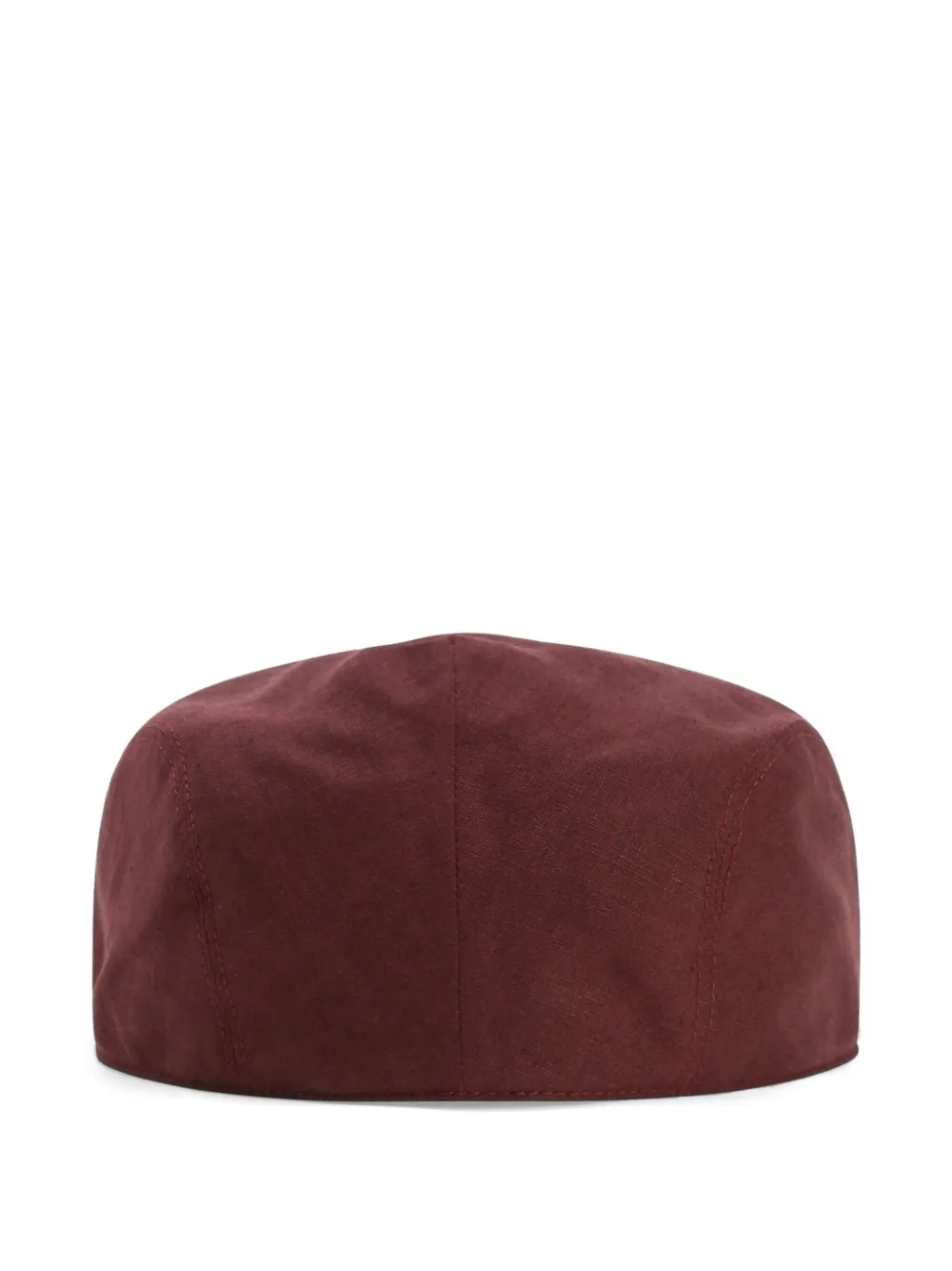 Dolce & Gabbana linen flat cap - Bruin