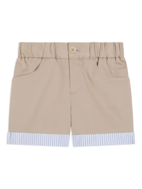Dolce & Gabbana Kids shorts con bordes a rayas