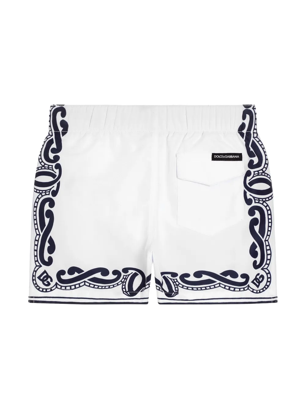Dolce & Gabbana Kids Babypakje met bandana-print Wit