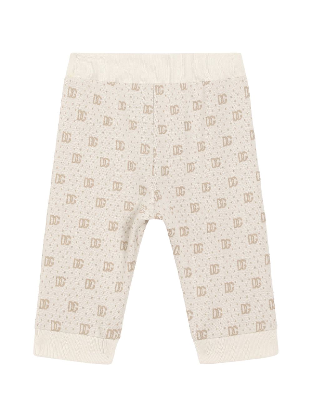 Dolce & Gabbana Kids Trainingsbroek met logoprint - Beige