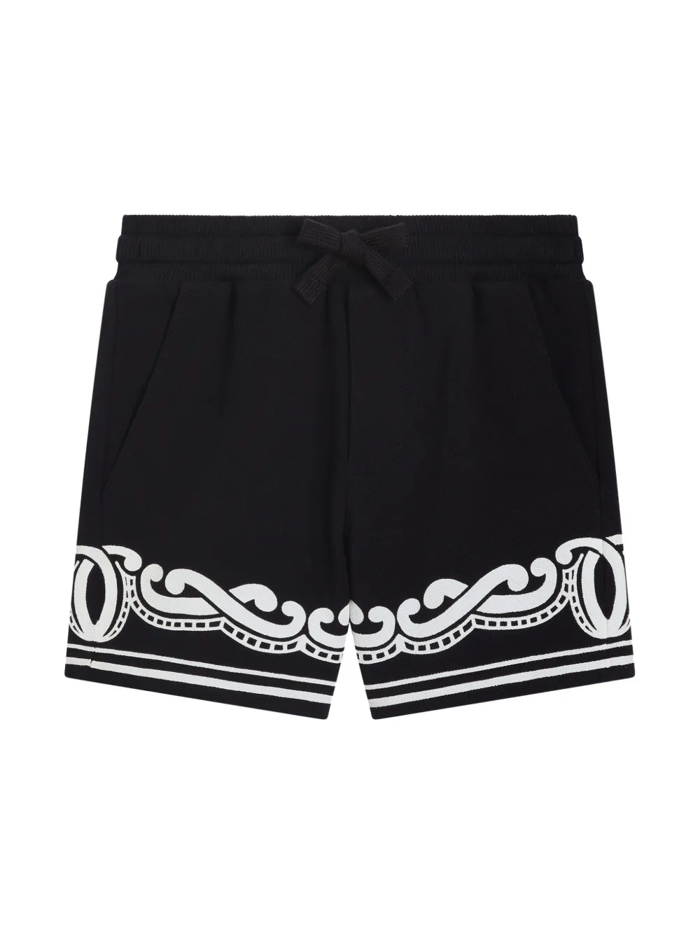 Dolce & Gabbana Kids Shorts met print Blauw