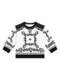 Dolce & Gabbana Kids bandana-print sweatshirt - White