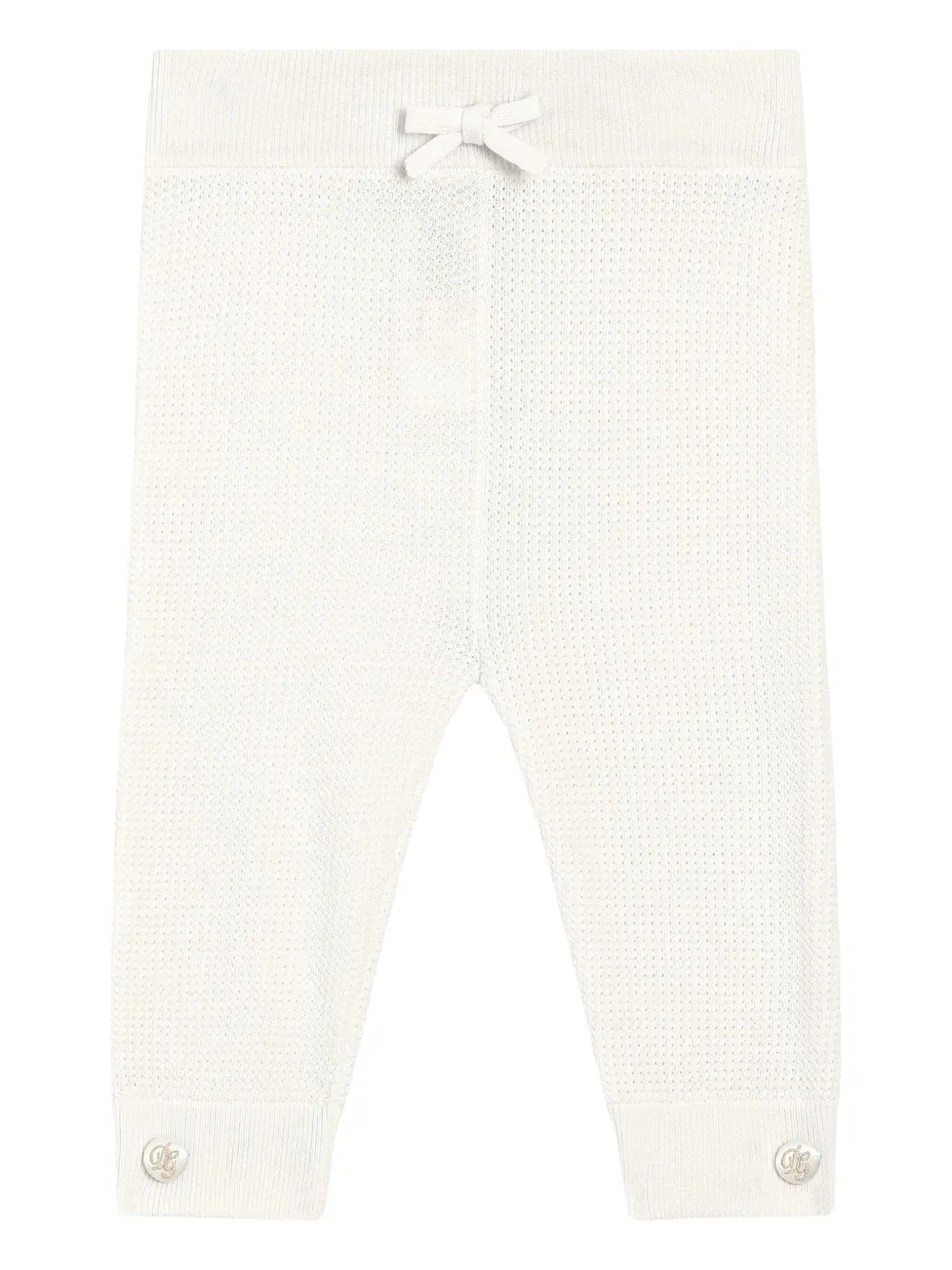 Dolce & Gabbana Kids Gebreide broek Wit