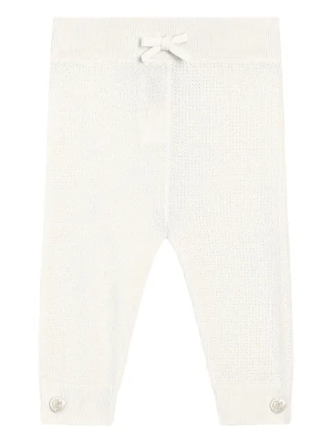 Dolce & Gabbana Kids pantalones tejidos de cachemira