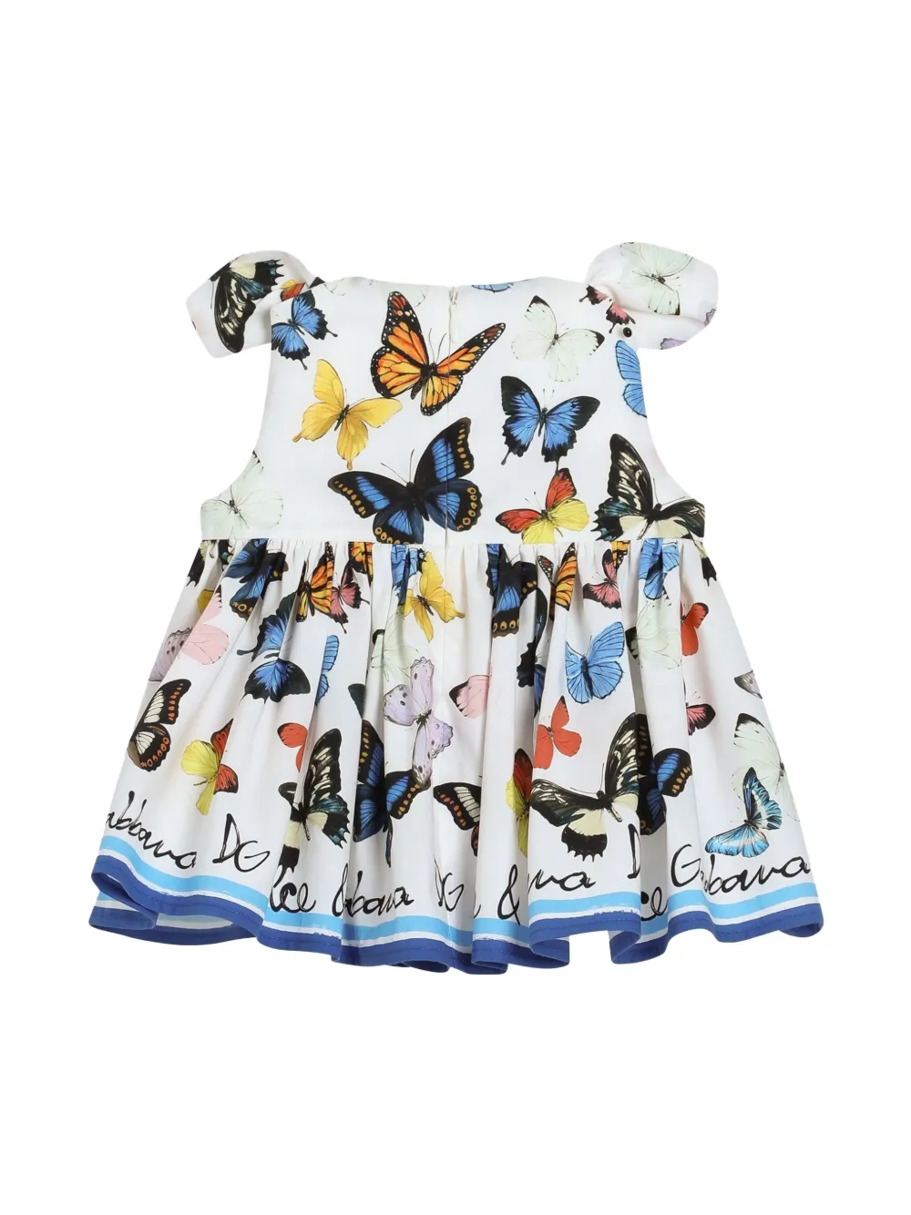 Dolce & Gabbana Kids Jurk met print - Wit