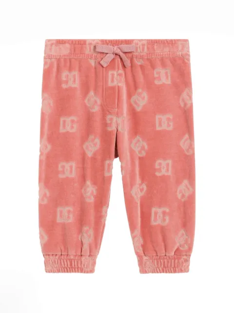 Dolce & Gabbana Kids logo-jacquard tracksuit bottoms