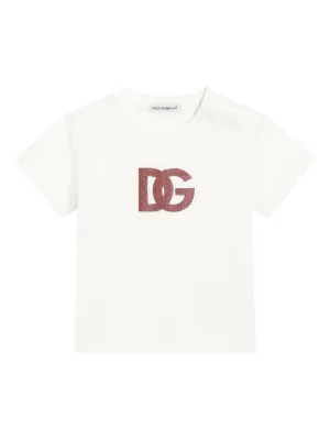 logo-embroidered T-shirt