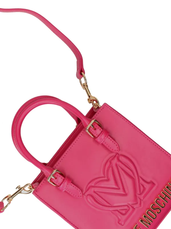Love Moschino ロゴ ハンドバッグ | ピンク | FARFETCH JP