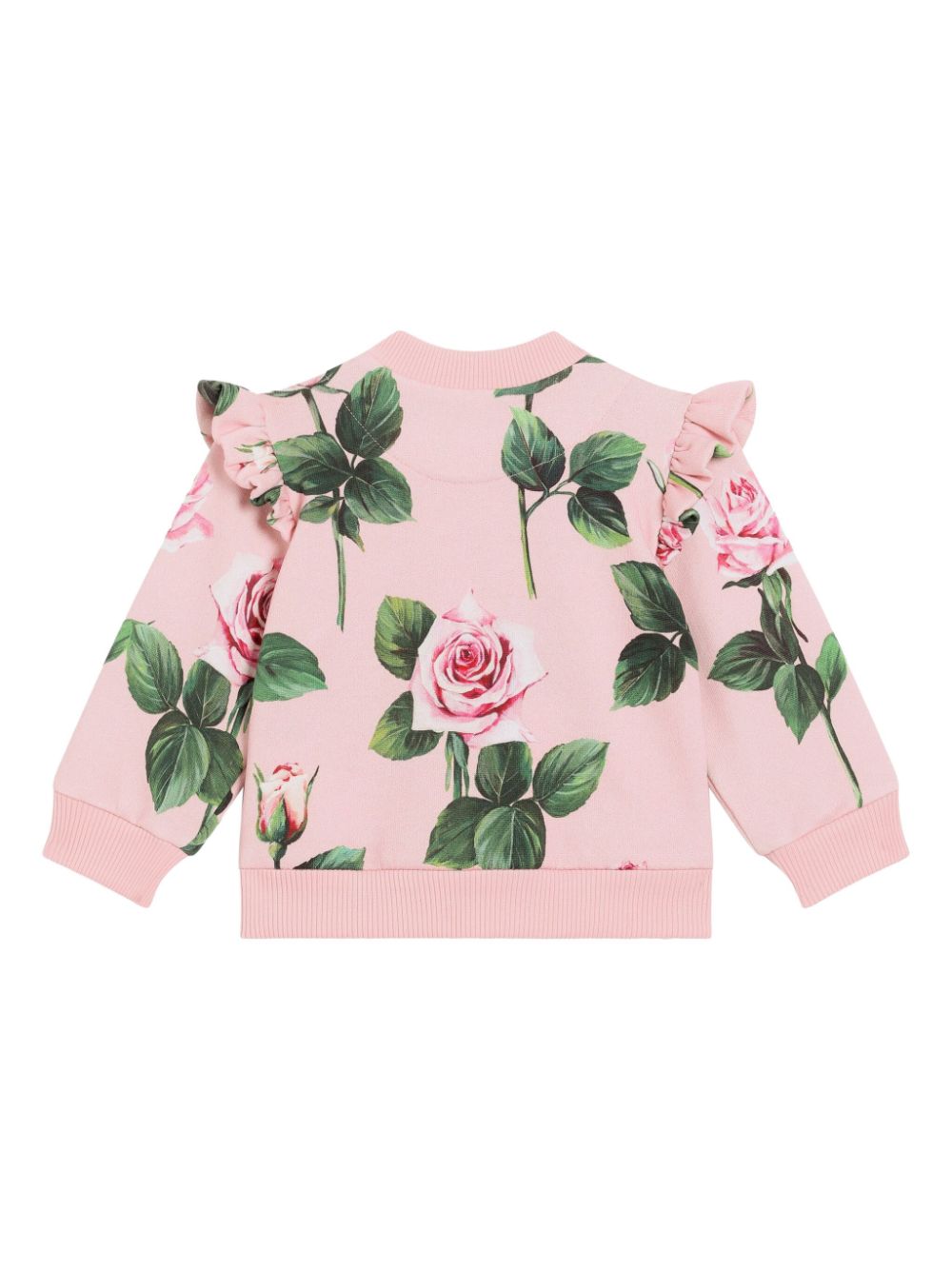 Dolce & Gabbana Kids Vest met bloemenprint - Roze