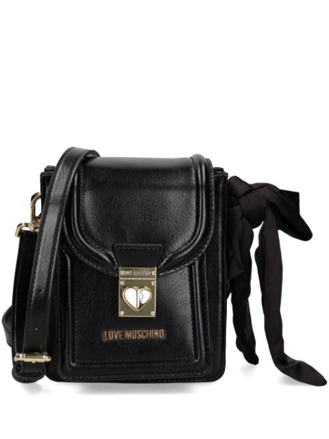 Love Moschino logo lettering crossbody bag Women