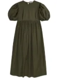 Cecilie Bahnsen Ailey midi dress - Green