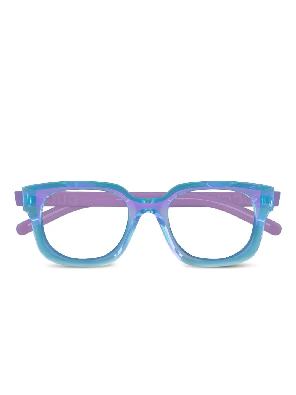 Gucci Eyewear Bril met vierkant montuur Paars