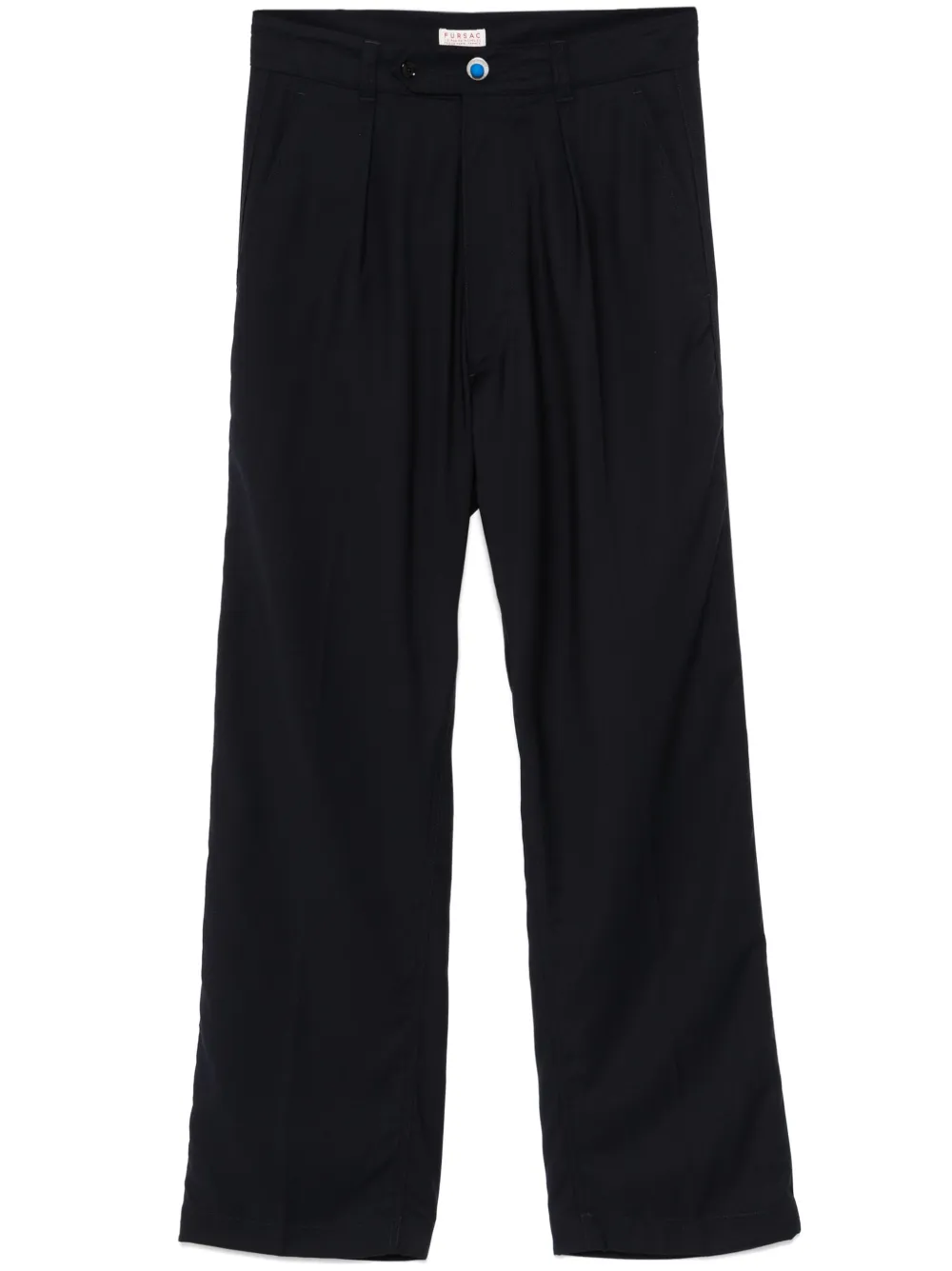 FURSAC pleat-detail trousers | Blue | Image 1