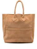 FURSAC suede tote bag - Brown
