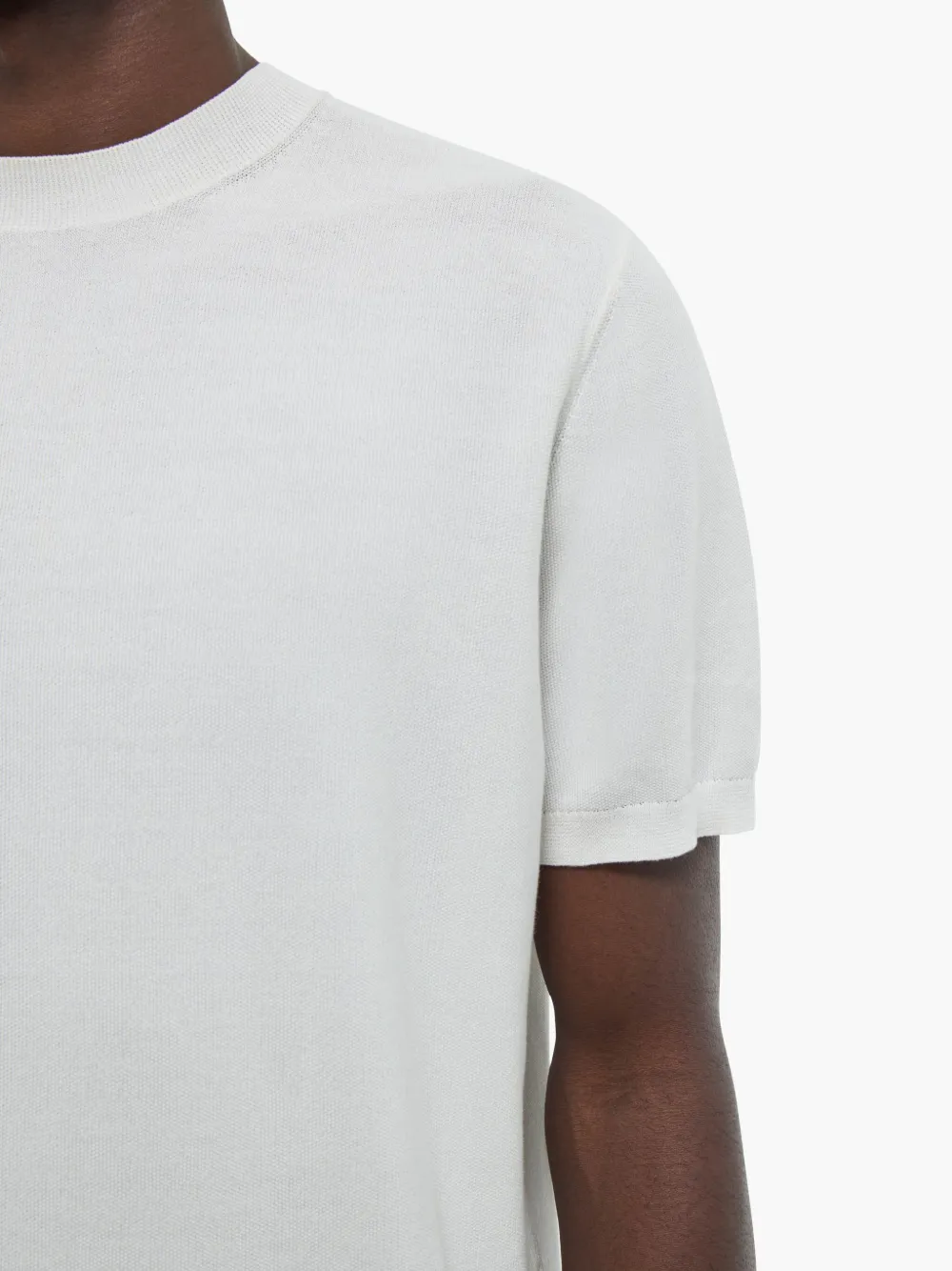 FURSAC Gebreid T-shirt Beige