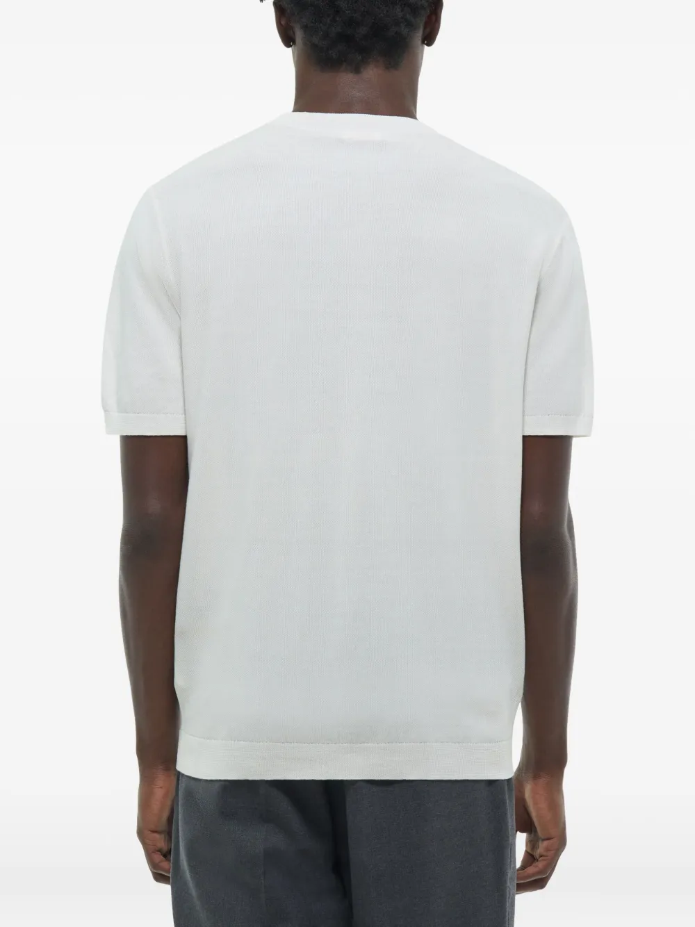 FURSAC Gebreid T-shirt Beige