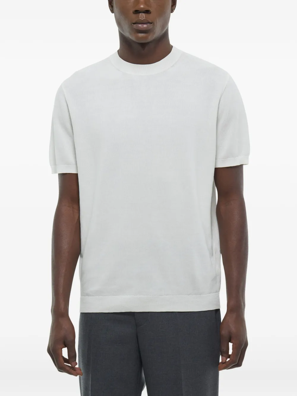 FURSAC Gebreid T-shirt - Beige