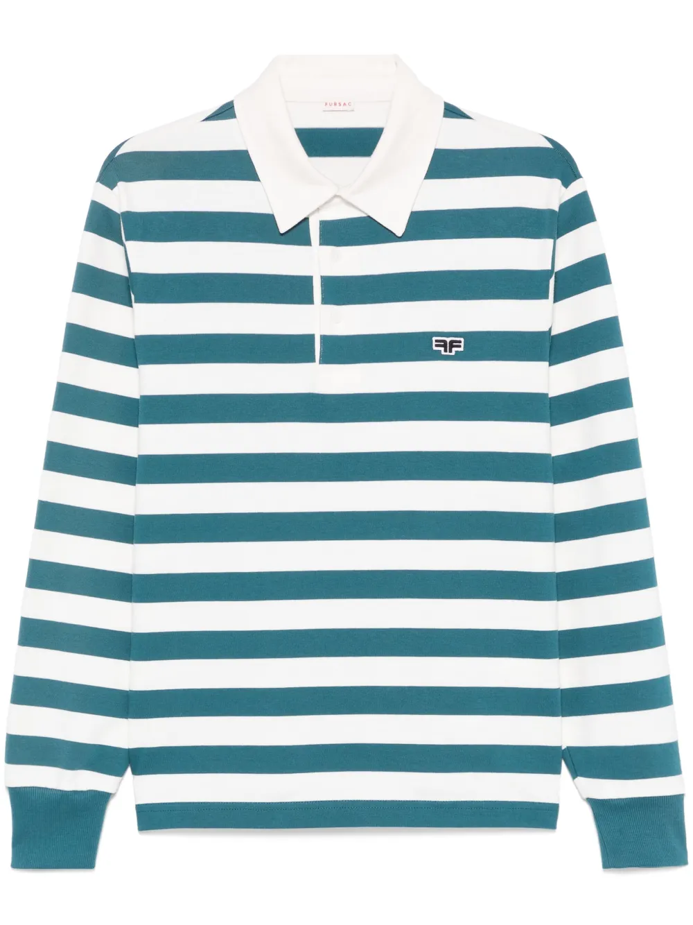 striped polo shirt