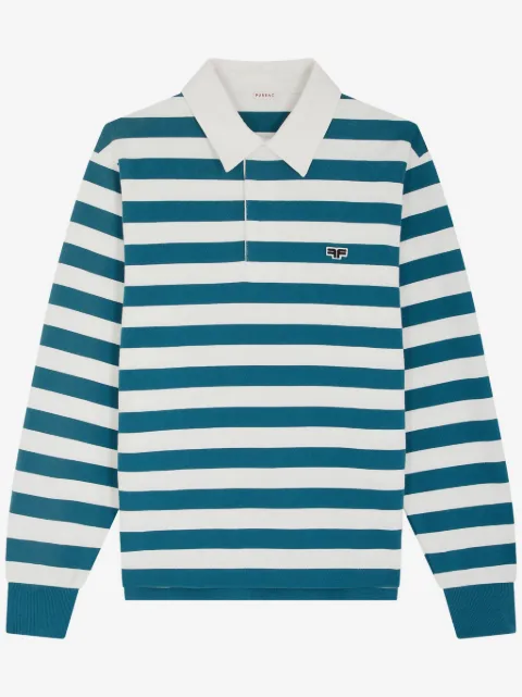 FURSAC playera tipo polo con rayas estampadas