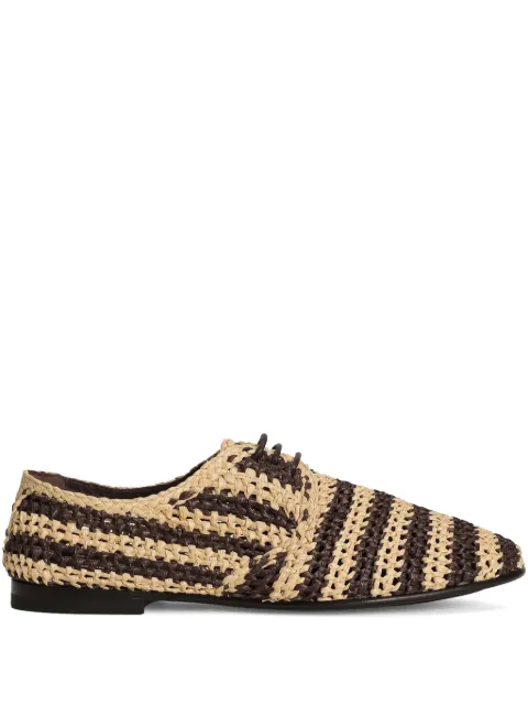 Dolce & Gabbana woven Derby shoes