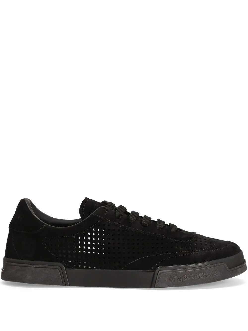 Dolce & Gabbana suede sneakers Black