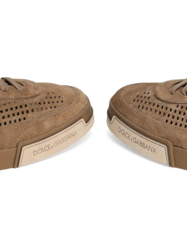 Dolce & Gabbana Tênis De Camurça | Marrom | FARFETCH BR