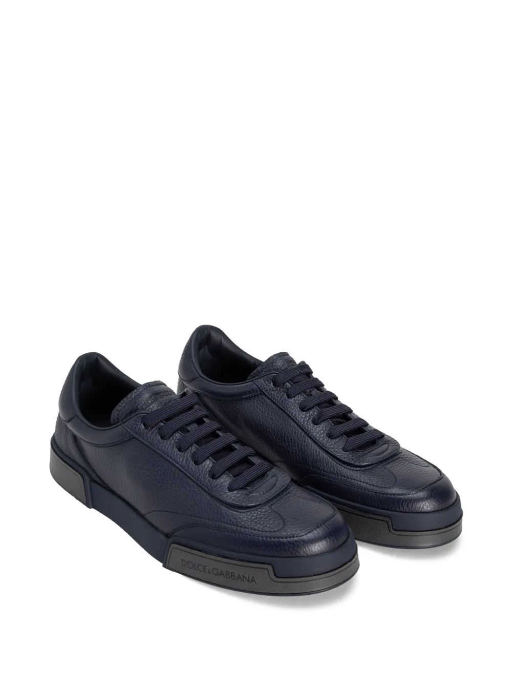 Dolce & Gabbana Leren sneakers - Blauw