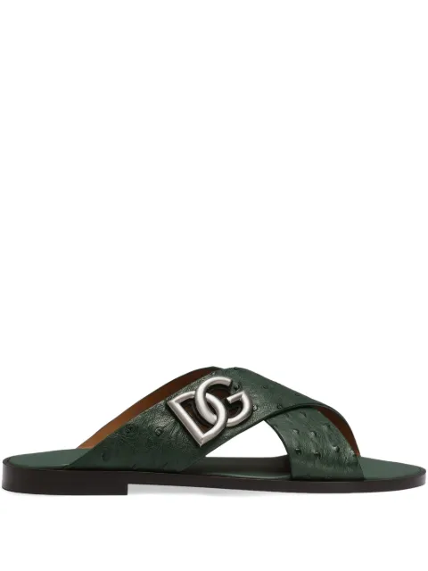 Dolce & Gabbana DG-plaque sandals