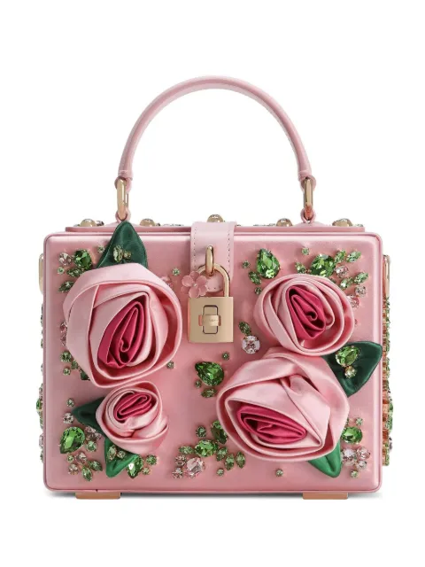 Dolce & Gabbana flower-detailing tote bag 
